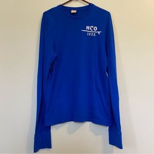 HOLLISTER LOGO LONG SLEEVE SHIRT